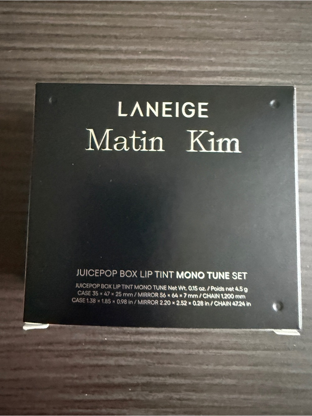 Lip product box